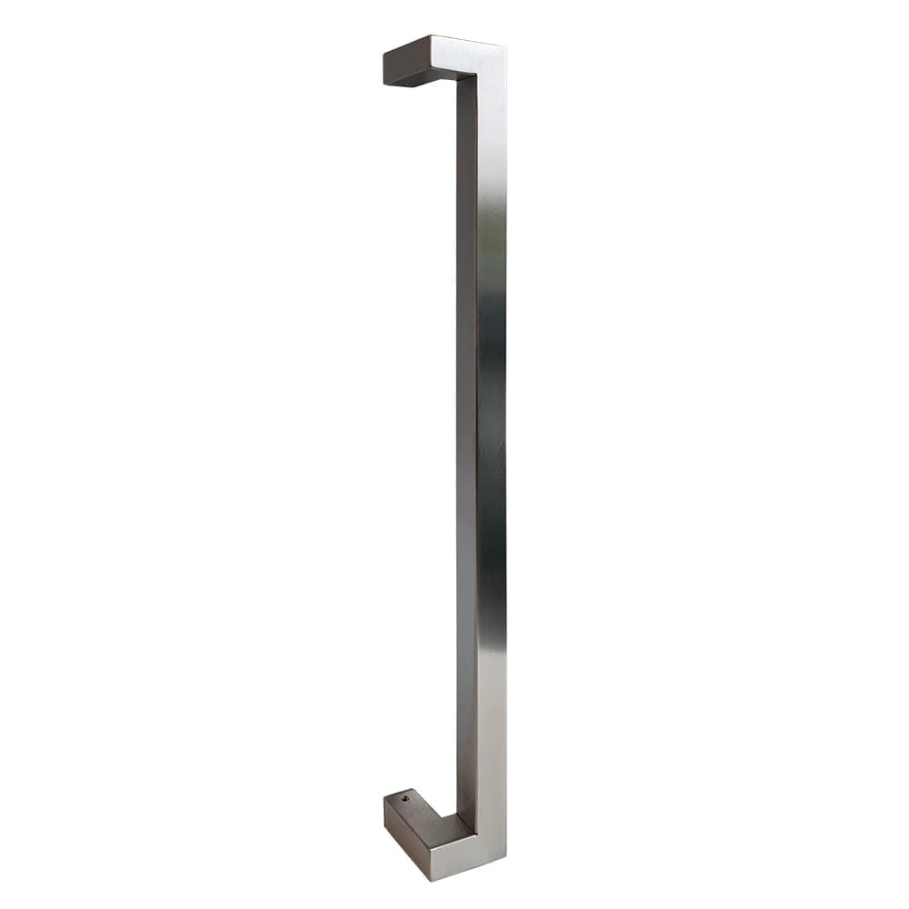 Stainless steel offset pull handle