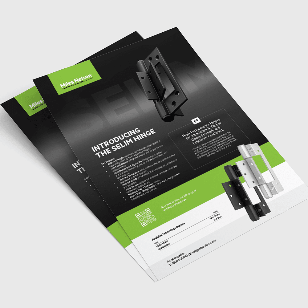 Selim Hinge Flyer - 2025 cover